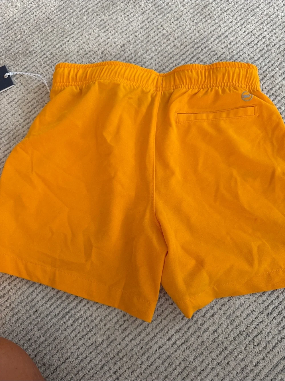 NWT vineyard vines boys size medium Orange Elastic Waist shorts